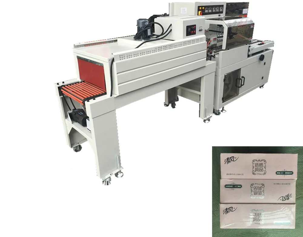 Geen hand aanraking nodig V vouw kartonnen doos tekenen Gezicht weefsel papier maken Machine Productielijn 5