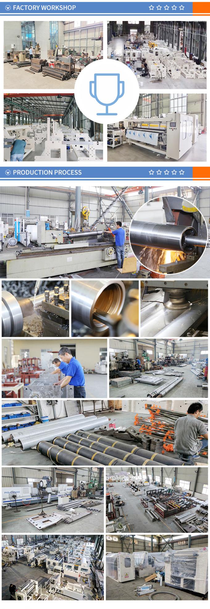 Volledig automatisch 1350mm 2 kleuren drukwerk maxi papier laminatie keuken handdoek rol maken machine productielijn 9