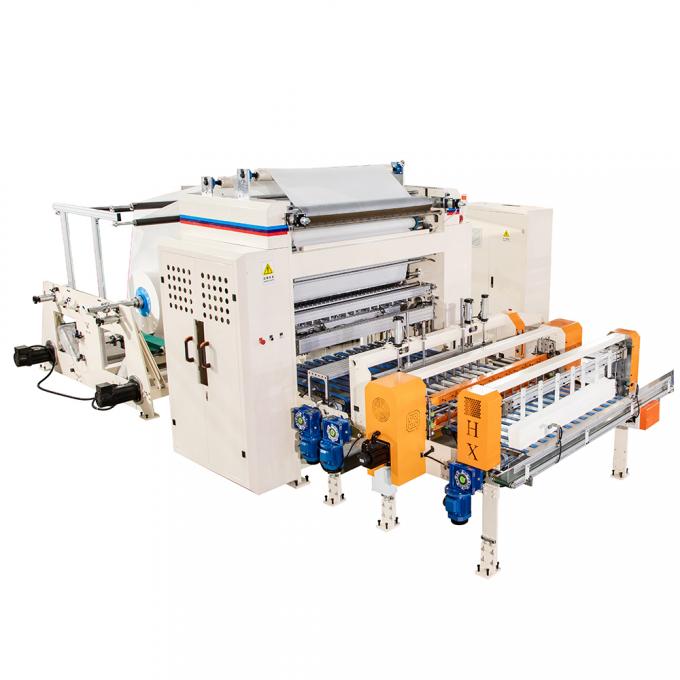 1/2 Fold Soft Bag Pack Facial Tissue Paper Machine Productielijn Hoge snelheid Automatisch Verpakkingssysteem 3