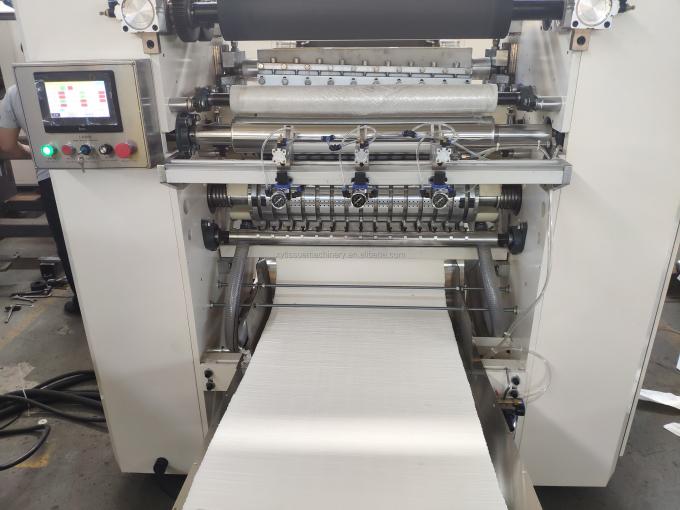 Interfold Vouwtekening N Vouw Handdoek Papier Vouwmachine Met Gemakkelijke Zakmachine Productielijn 4