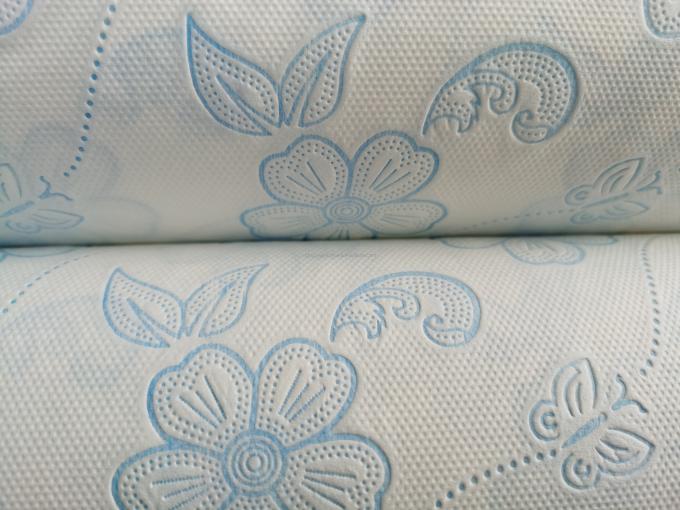 Mooi ontworpen dot to dot lamineerbare embossing keuken handdoek papier terugspoelen machine 9