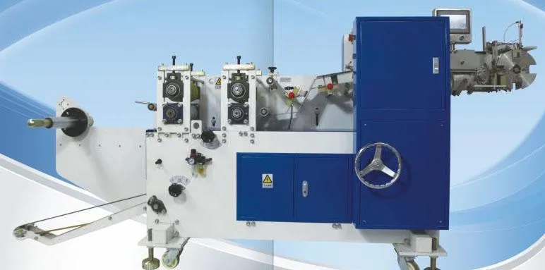 Volledig automatische productielijn voor het maken van draagbare zakdoeken 1