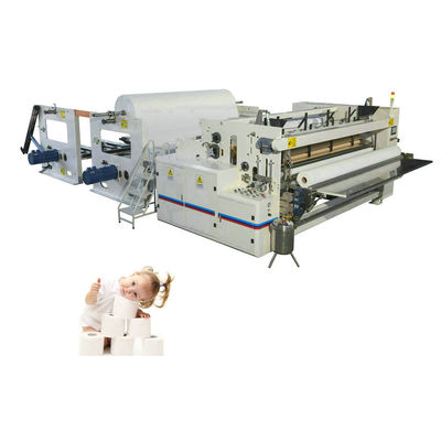 200~230 m/min Volledig automatische toiletpapierfabrieksmachine voor fabrieksgebruik