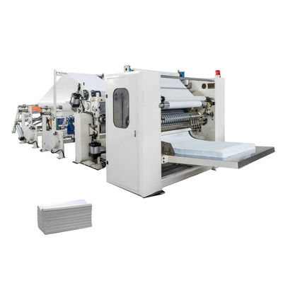 Volledig automatische N-vouw handdoek maken machine voor tissue papier fabriek