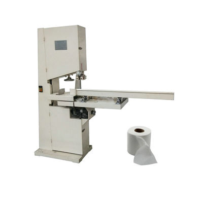 Kleine Tissue Paper Roll Band Zaag Snijmachine 2.2KW Toilet Roll Snijmachine Industrieel