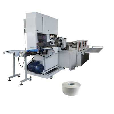 Automatische wc-papier Maxi Roll Band Zaag Snijmachine 380V Nieuwe staat