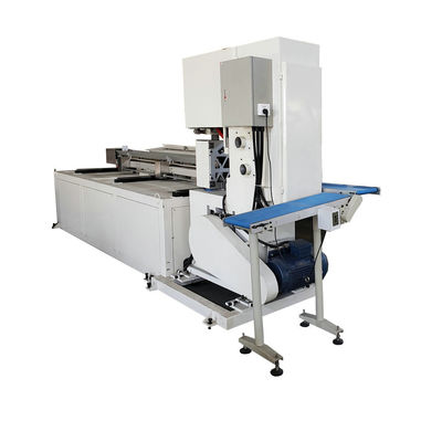 Automatische Maxi Toiletpapier Grote Tissue Roll Band Zaag Snijmachine Jumbo Roll Paper Snijmachine
