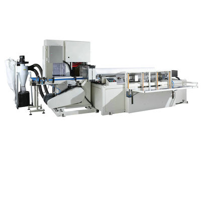 Redelijke prijs Volledig automatische industriële toiletpapierrol snijmachine band zagen snijmachine 15KW 3 fase 4lijn