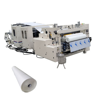 Mooi ontworpen dot to dot lamineerbare embossing keuken handdoek papier terugspoelen machine