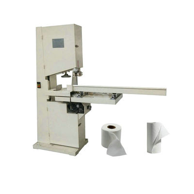 Goedkope handmatige toiletpapier-keukenhanddoek snijmachine 30-60 rollen/min voor kleine bedrijven
