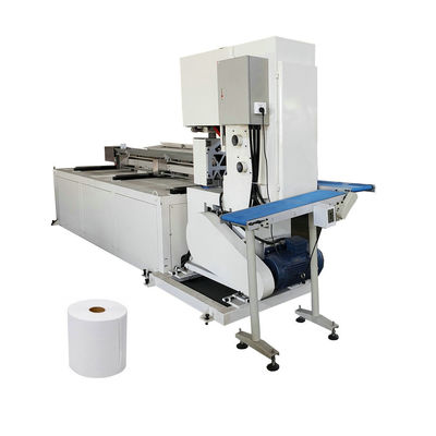 Maxi roll toiletpapier snijmachine voor productie-installaties 15-30cuts/minute
