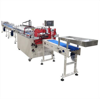 Semi-automatische 8/10/12 Rollen Kleine Toiletrol Papier Verpakkings- en afdichtmachine Verkoop