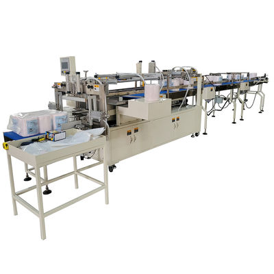 Semi-automatische 4/6 rollen per zak Maxi Paper Towel Roll Bundle Packing Machine