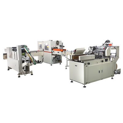 Volledig automatische Mini Type Pocket Facial Handloom Tissue Paper maken machine Productielijn