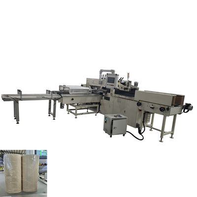 Volautomatische 3D-verpakking 1/2/4/6 rollen kleine toiletpapier keukenrol verpakkingsmachine