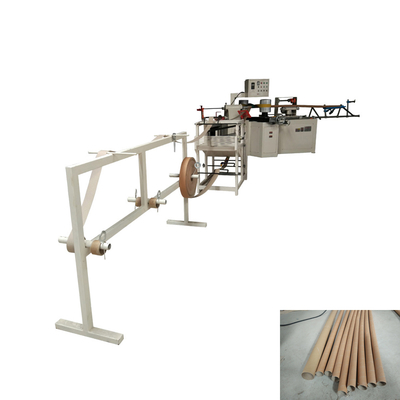High Speed Center Pulling Paper Roll Core Making Machine voor toiletpapier / keukenhanddoek / Maxi Roll