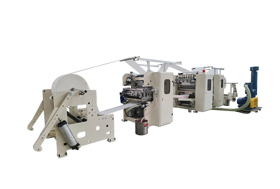 Roemenië V-vouw handdoek papier vouwmachine met lijmlaminering